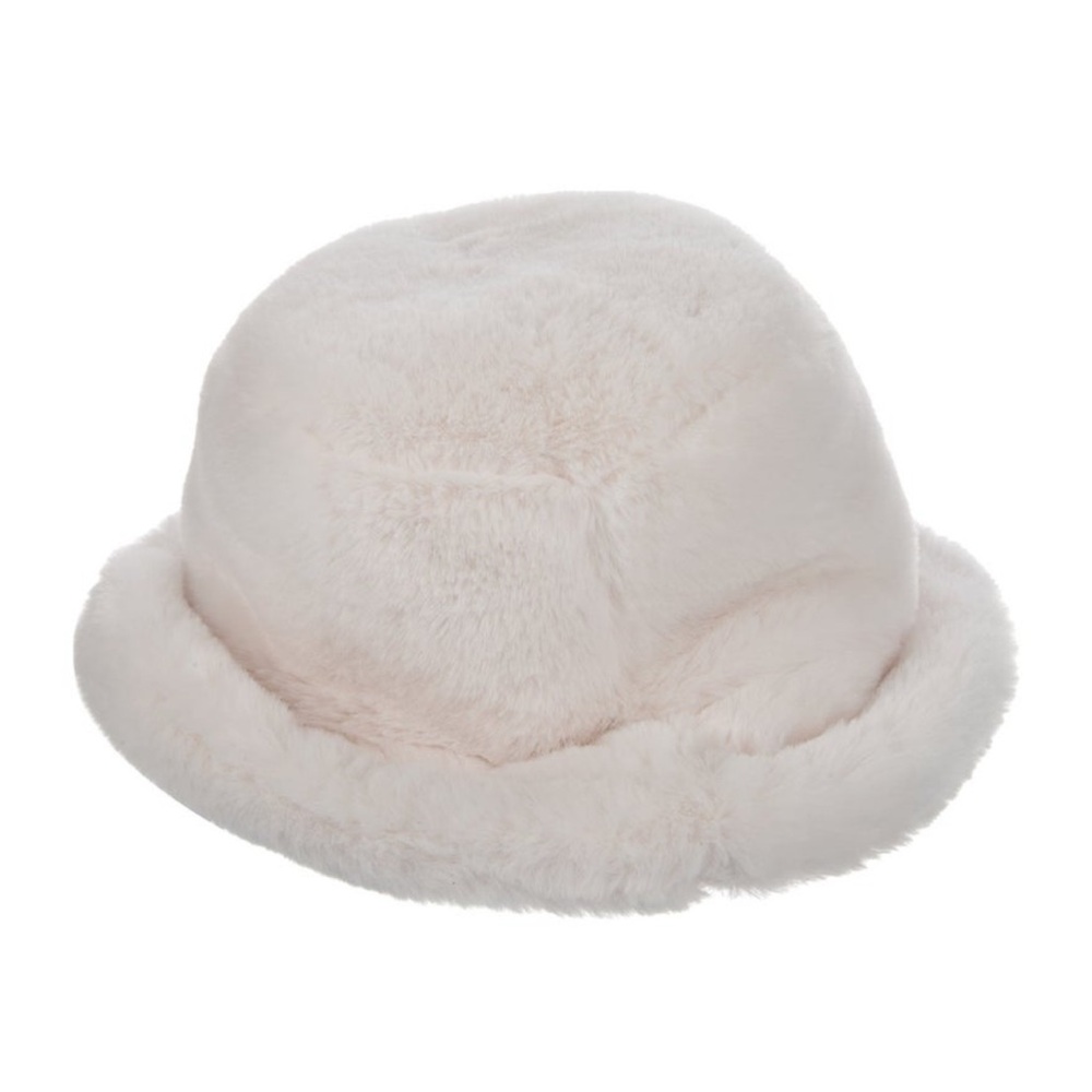 🐼 Red Valentino Faux Fur Bucket Fedora Hat 🐼